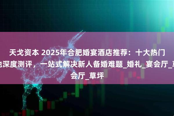 天戈资本 2025年合肥婚宴酒店推荐:十大热门场地深度测评,一站式解决新人备婚难题_婚礼_宴会厅_草坪